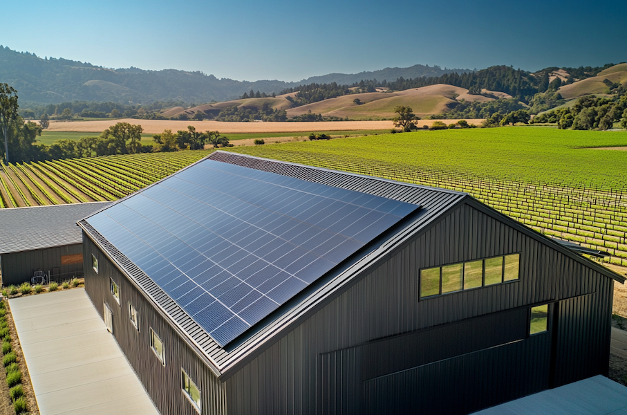 Understanding Grid Tied Batteries vs. Backup Batteries mattiewellsdesign High end high angle Photograph of solar pan 264a610e b87e 4501 b945 ff707f2bbcc7 0