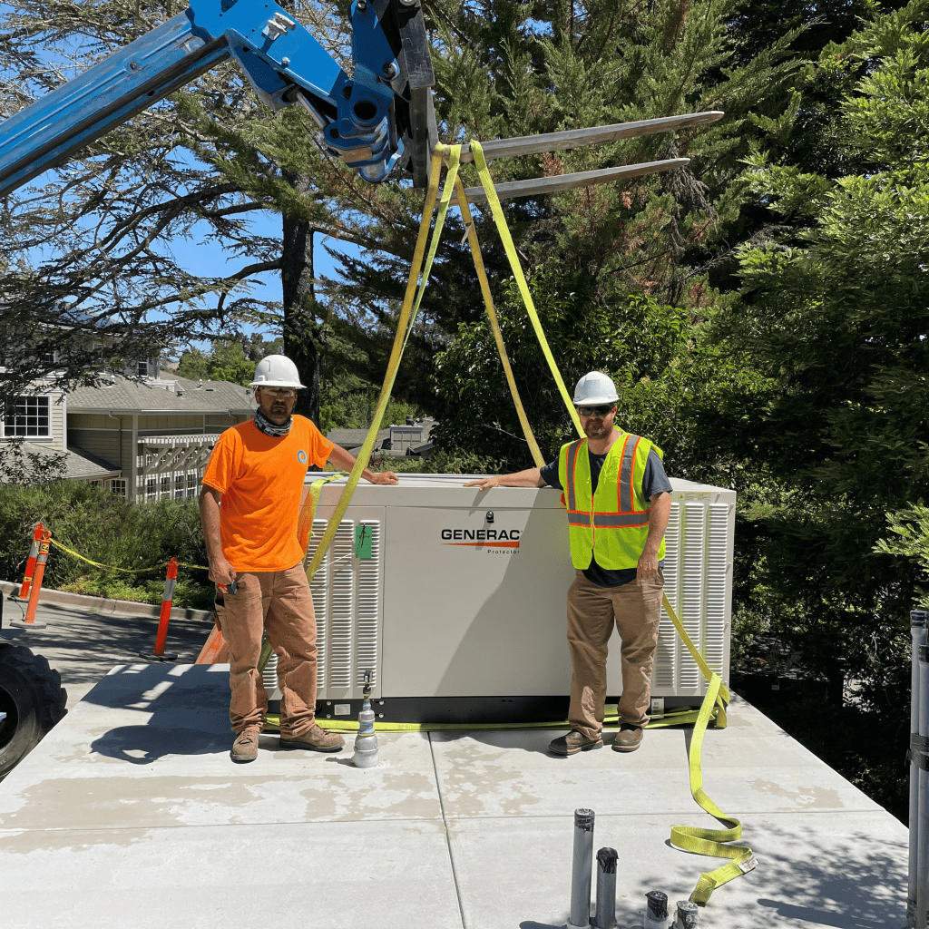 Commercial Standby Generator Installation